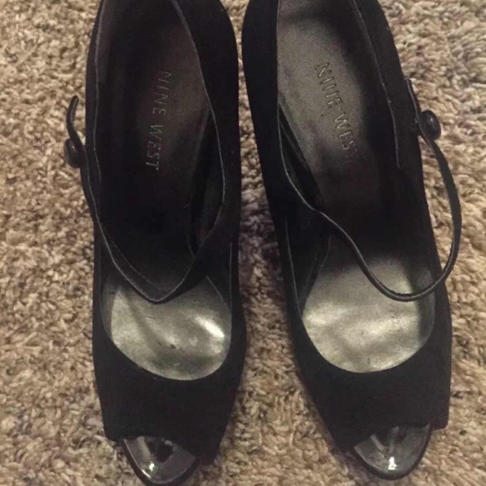 Nine West Luminous Peep Toe Mary Jane